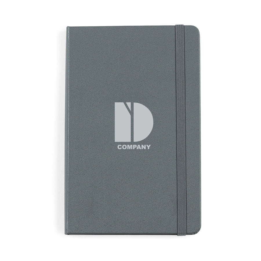 Moleskine® Hard Cover Ruled Medium Notebook - Slate Grey (Q536332)