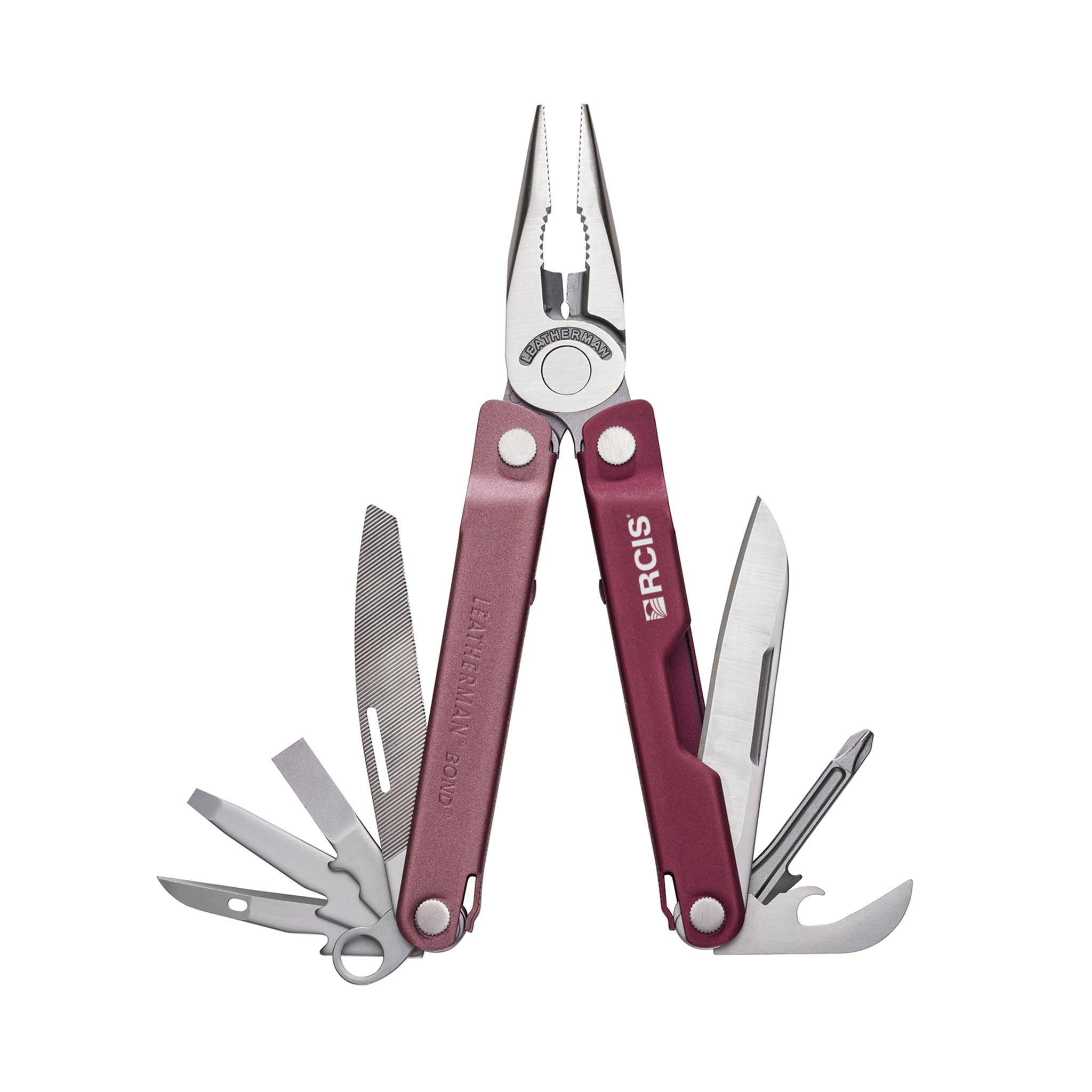 Leatherman® Bond Heathered Cranberry  Imprinted with Logo (Q539432)