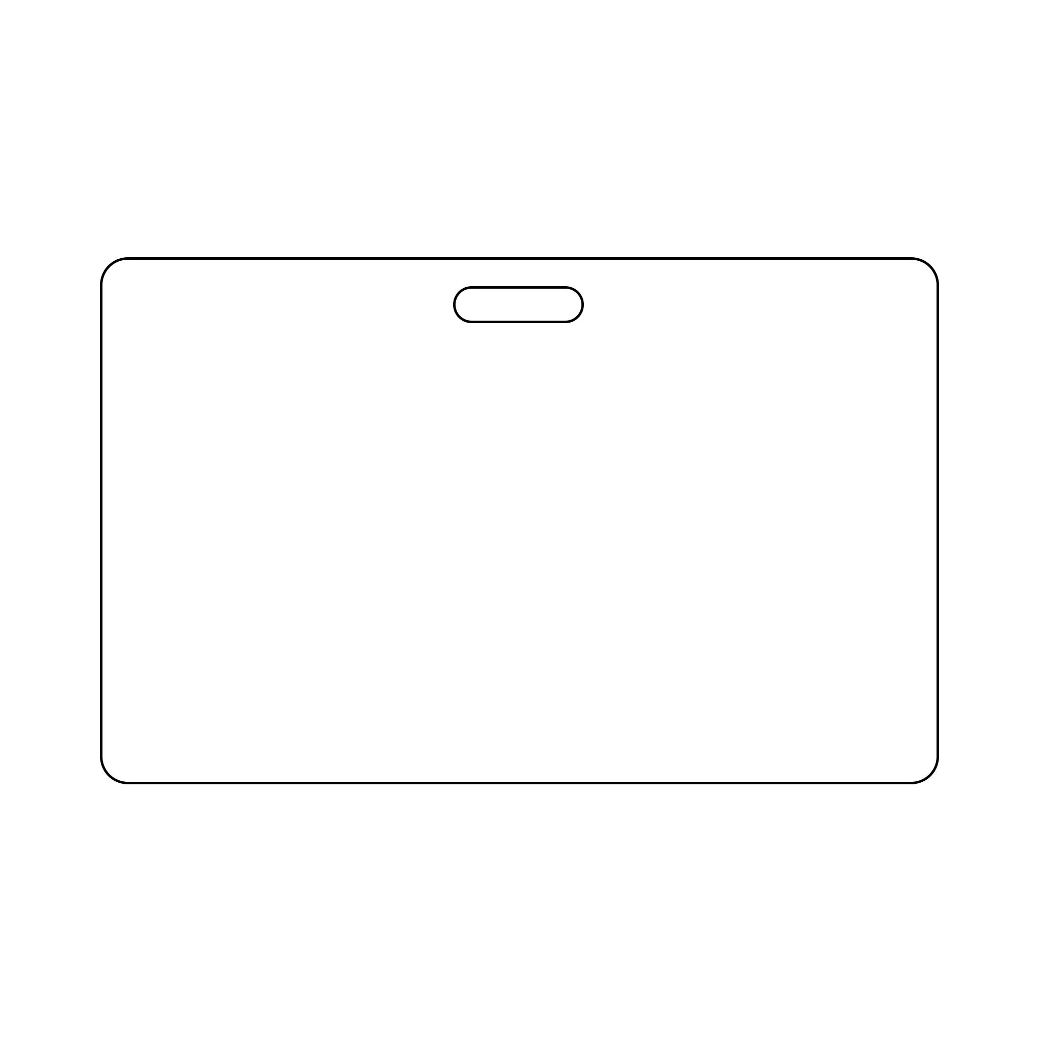 Tacoma Photo Name Badge: 3.38 x 2.13 In. (Q540022)