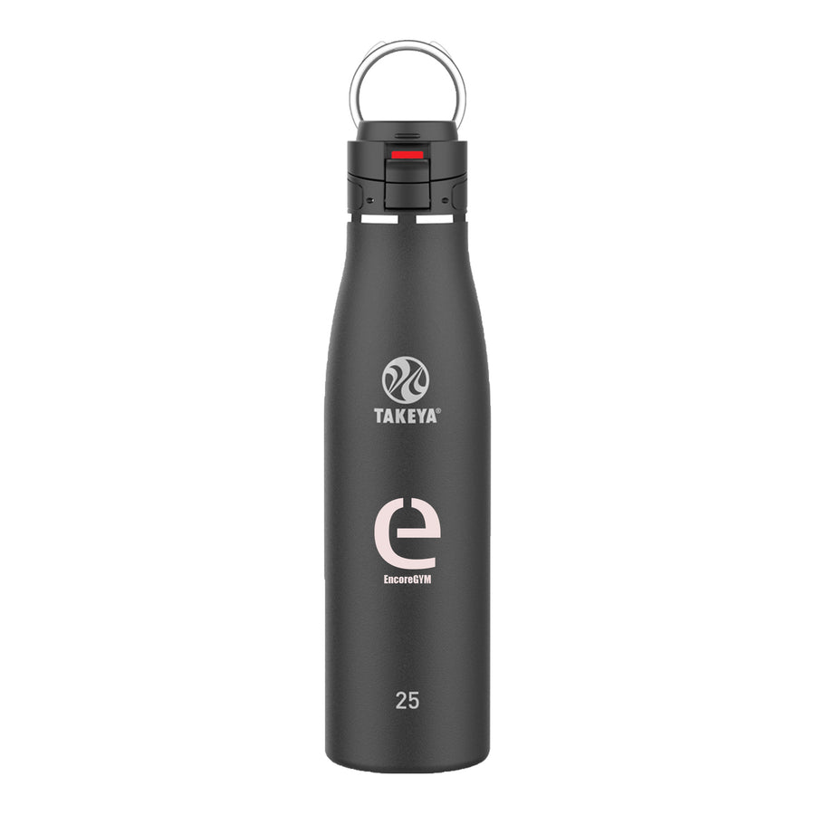 25 Oz. Takeya Traveler Bottle - Onyx (Q541622)