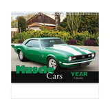 2026 Muscle Cars Wall Calendar - Spiral (Q542222)