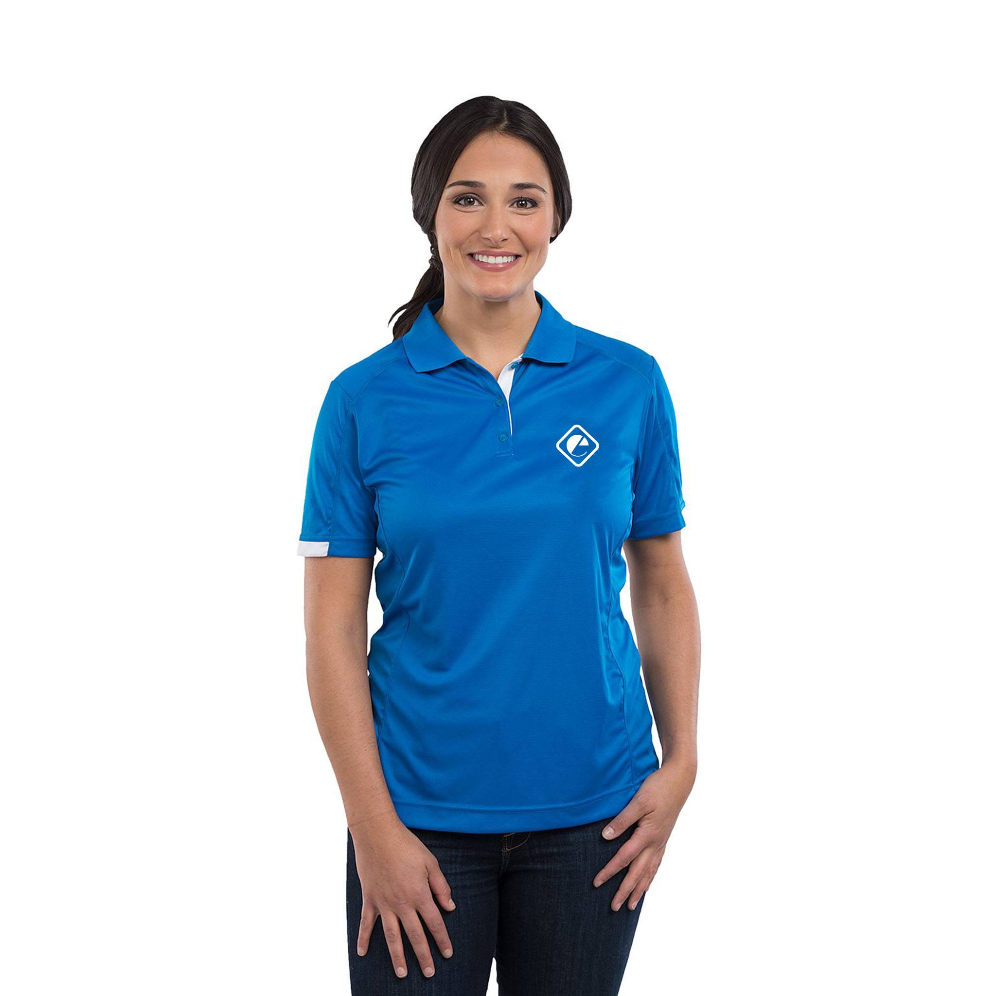 Elevate Women's Kiso Short Sleeve Polo  Imprinted with Logo (Q542422)