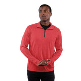Elevate Men's TAZA Knit Quarter Zip Pullover (Q543322)