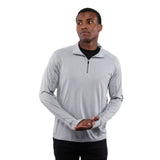 Elevate Men's TAZA Knit Quarter Zip Pullover (Q543322)