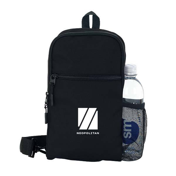 Daypack Recycled Sling Bag  Imprinted with Logo (Q544022)