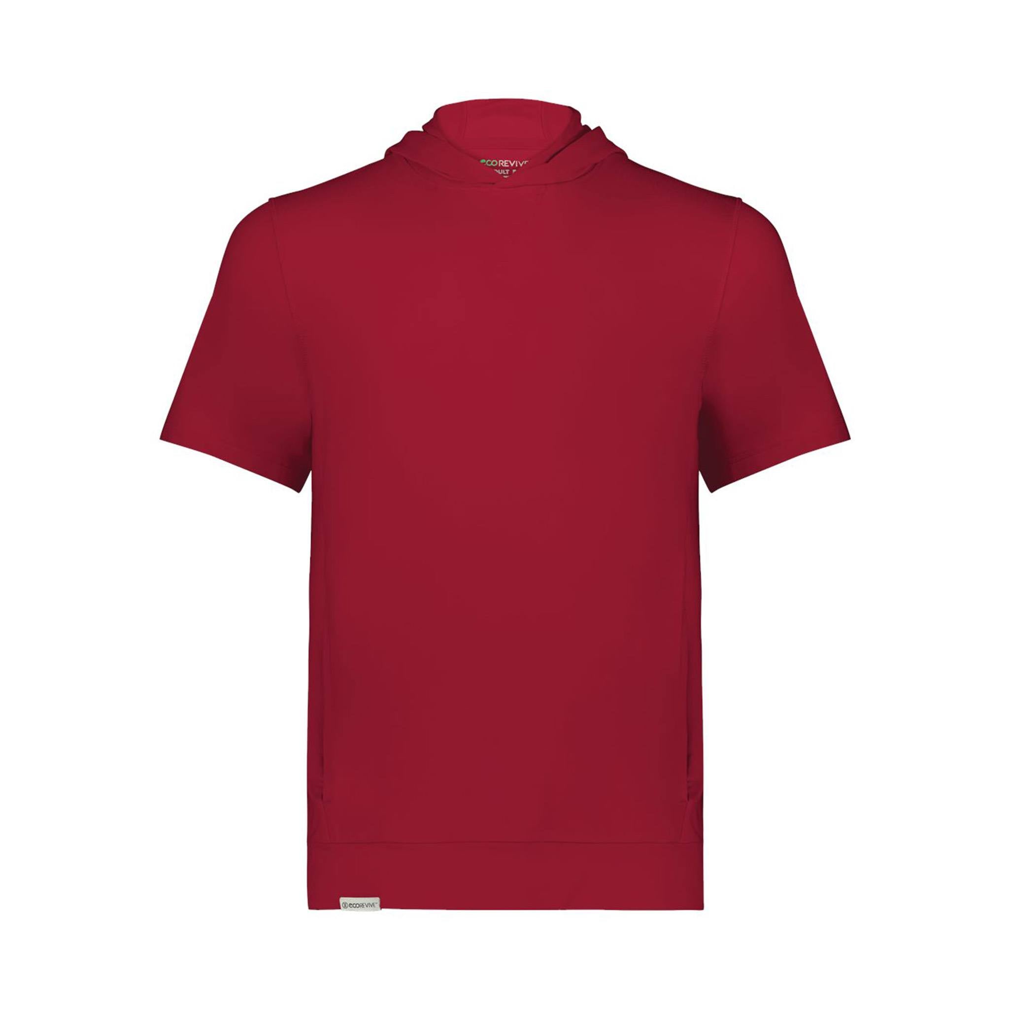 Holloway Eco Revive™ Youth Ventura Soft Knit Short Sleeve Hoodie  Imprinted with Logo (Q545222)