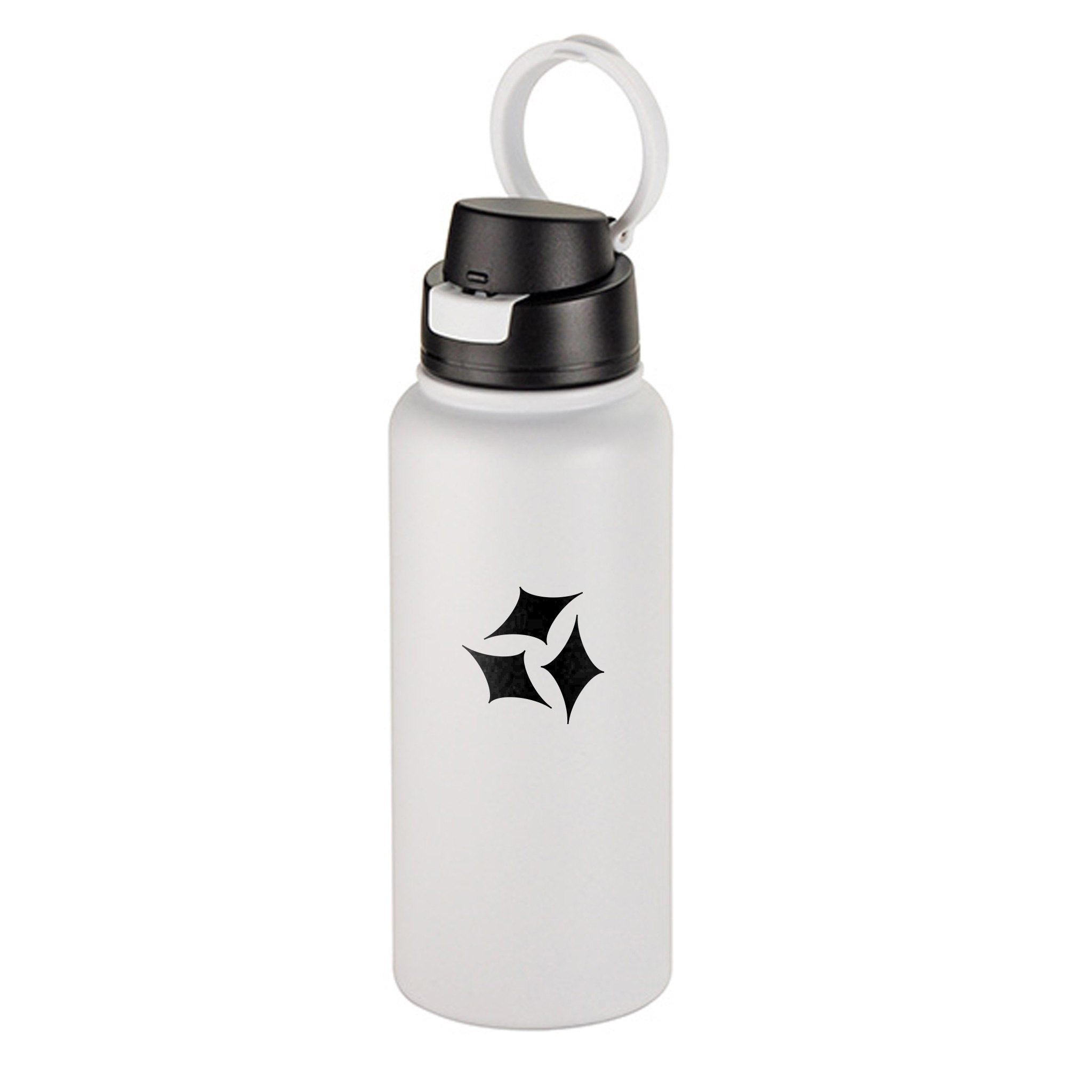 Cabrio 32 Oz. Recycled Stainless Steel Vacuum Bottle  Imprinted with Logo (Q548122)