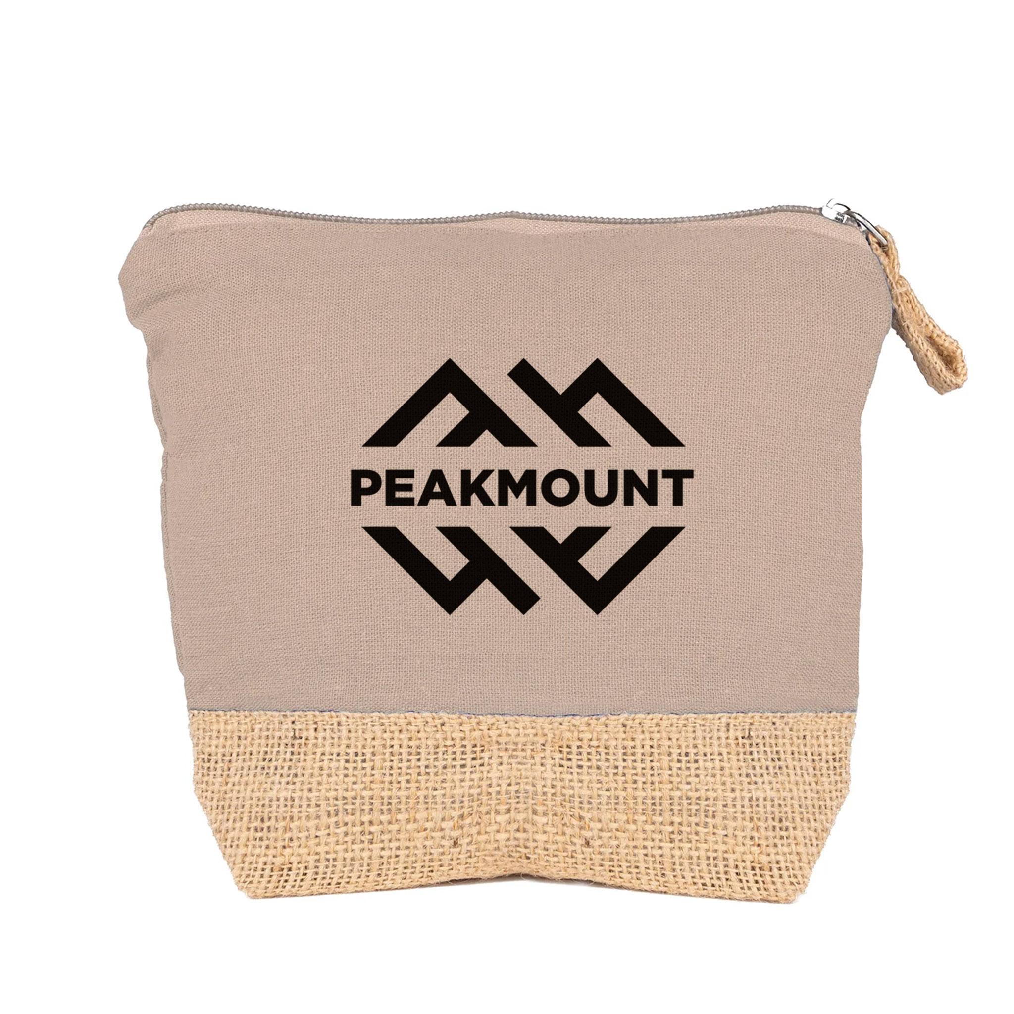 JuteCraft Eco Pouch  Imprinted with Logo (Q548432)