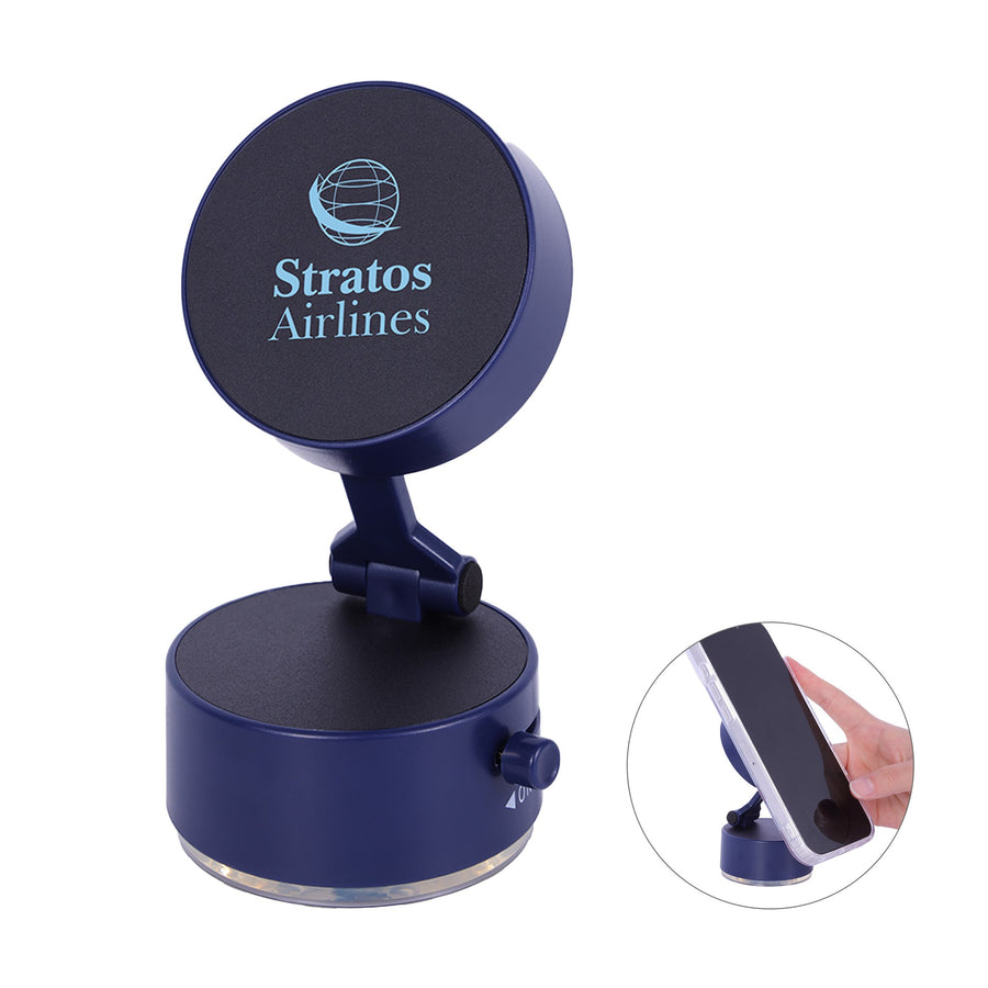 Rivet Portable Magnetic Phone Mount With Suction Cup Base (Q548532)
