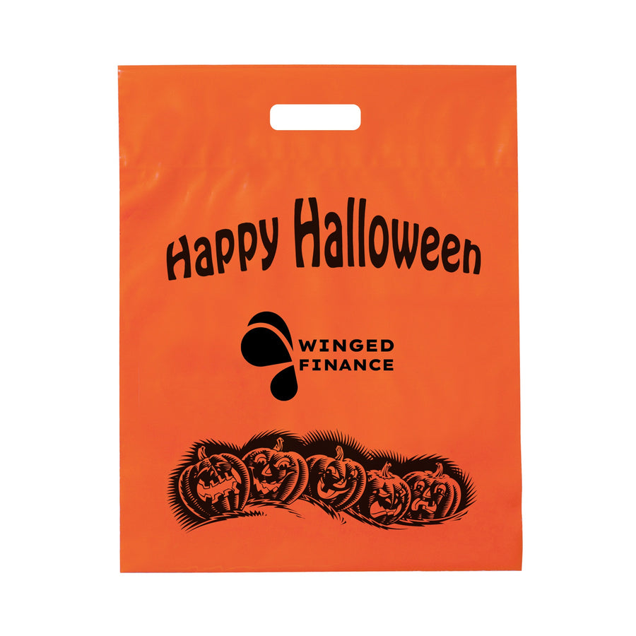 Stock Design Halloween Frosted Die Cut - Happy Halloween (Q550222)