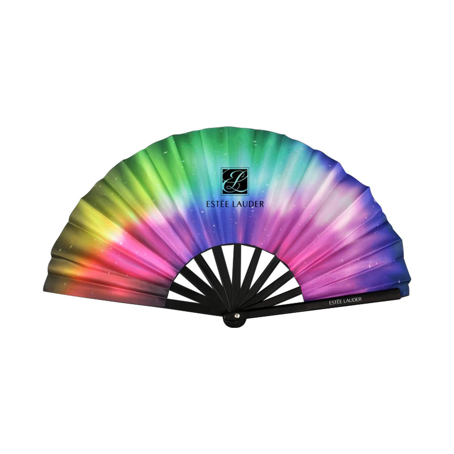 11 Inch Fold-Up Fan - Blacklight Reactive Glow (No LED) (Q552632)
