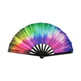 11 Inch Fold-Up Fan - Blacklight Reactive Glow (No LED) (Q552632)
