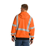 CornerStone® ANSI 107 Class 3 Heavy-Duty Fleece Full-Zip Hoodie (Q553332)