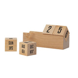 Boa 4" Laser Engraved Wooden Perpetual Calendar (Q553522)