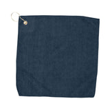 15 x 15 Inch RPET Hemmed Golf Towel With Hook & Grommet (Q554532)
