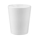 2 Oz. White Matte Ceramic Shot Glass (Q556222)