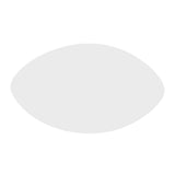 Football Shaped Microfiber Cleaning Cloth (Q556511)