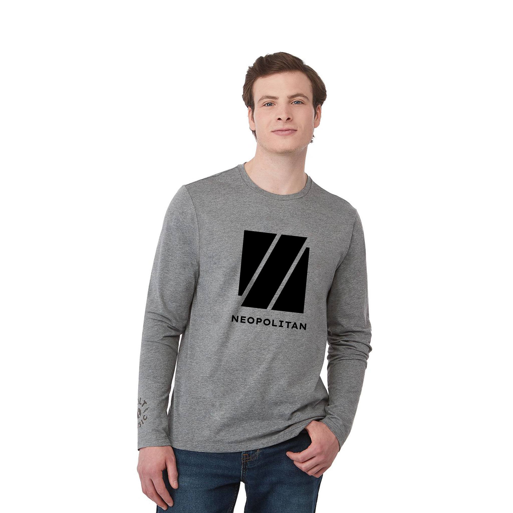SOMOTO Eco Long Sleeve Tee - Men's  Imprinted with Logo (Q557722)