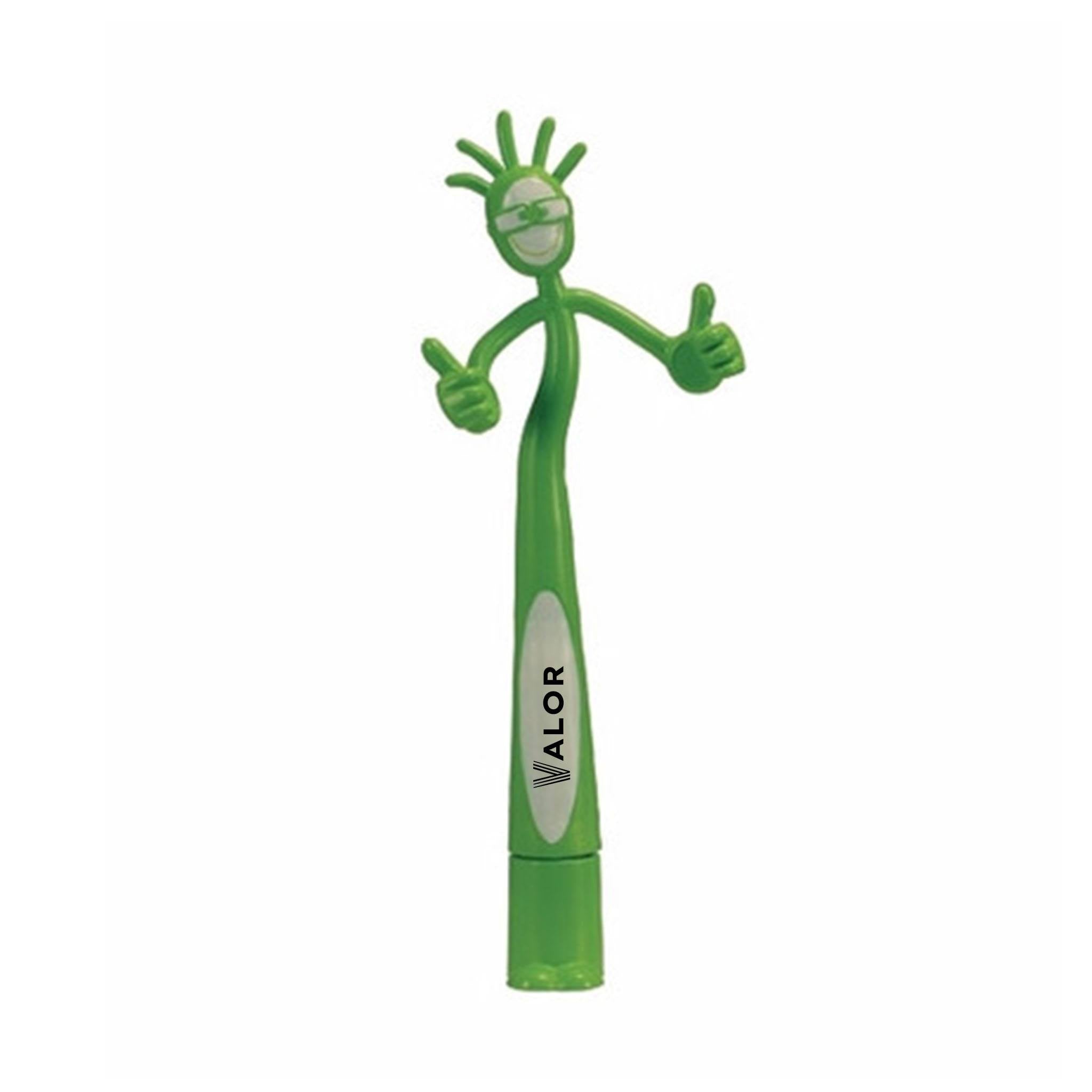 Thumbs-Up Bend-A-Pen  Imprinted with Logo (Q557811)