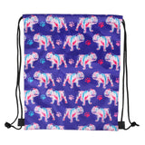 210D Drawstring Bag  Imprinted with Logo (Q558822)