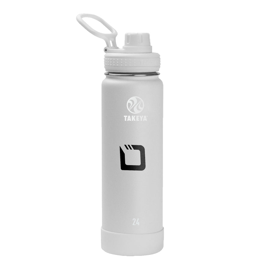 24 Oz. Takeya Actives Spout Lid Bottle - Arctic (Q561622)
