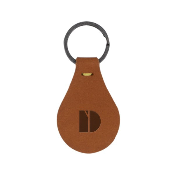 Pearl Leather Keychain  Imprinted with Logo (Q563922)