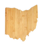 U.S. State Shaped Bamboo Cutting and Serving Boards (Q564022)