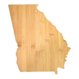 U.S. State Shaped Bamboo Cutting and Serving Boards (Q564022)