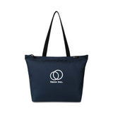 Renew rPET Tote - Navy  Imprinted with Logo (Q564822)