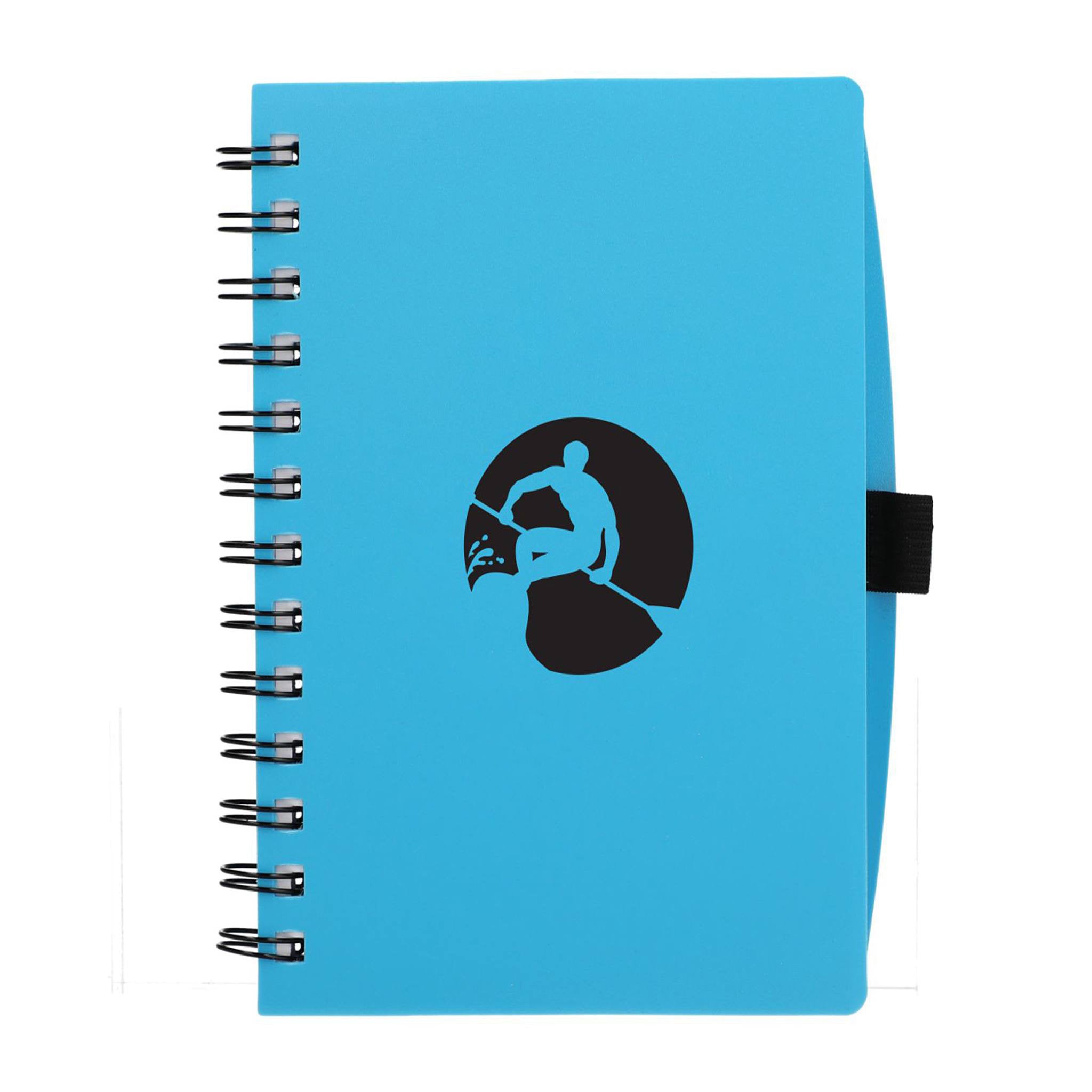5.5 x 7 Inch FSC® Recycled Coordinator Spiral Notebook  Imprinted with Logo (Q564922)
