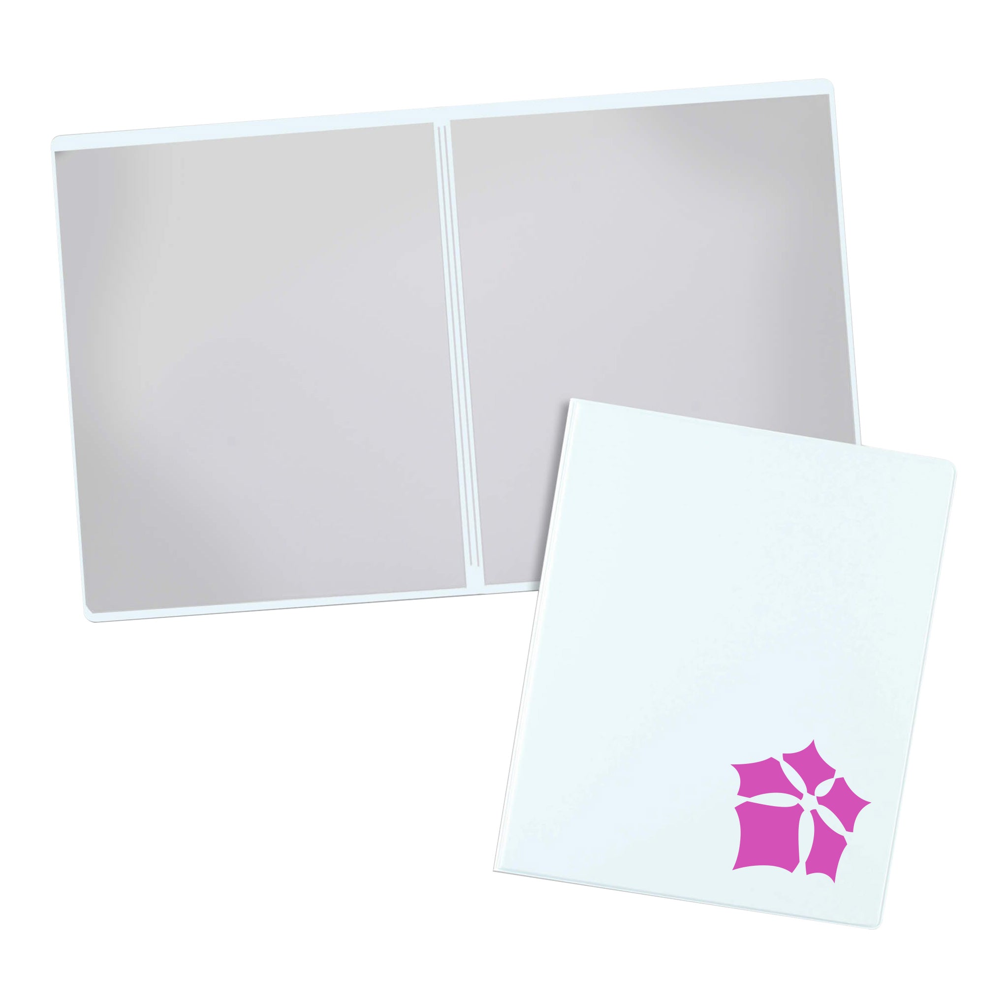 Deluxe Presentation Folder With 2 Pockets  Imprinted with Logo (Q567532)