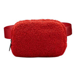 Sherpa Cross Body Belt Bag - Fanny Pack (Q569022)