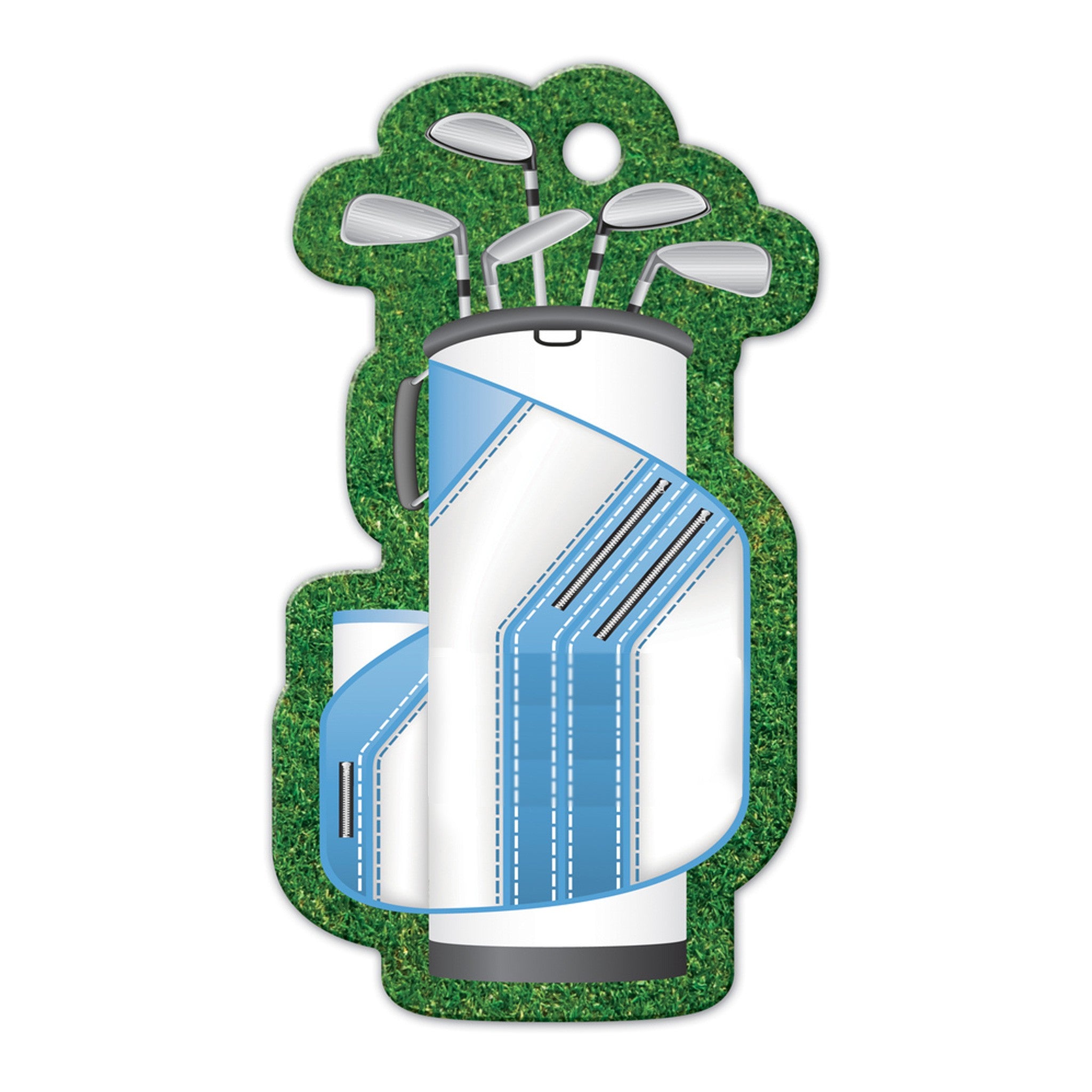 Golf Bag Shaped Luggage Tag (Q569322)