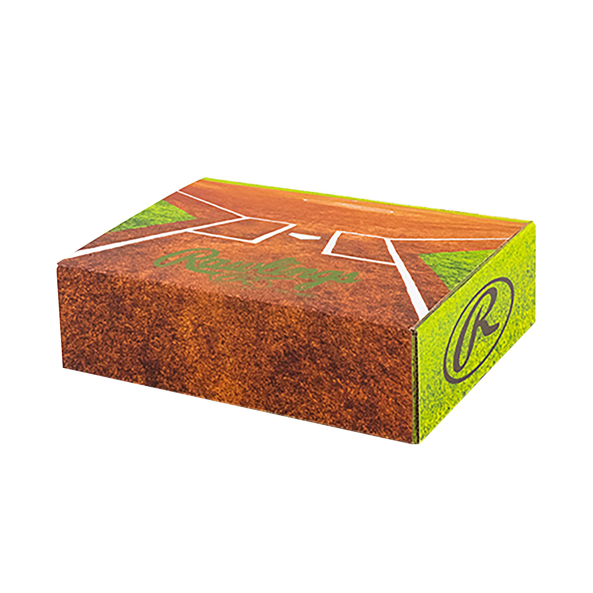 13.5" x 10" x 4" 4CP Full Bleed E-Flute Tuck Box (Q571422)