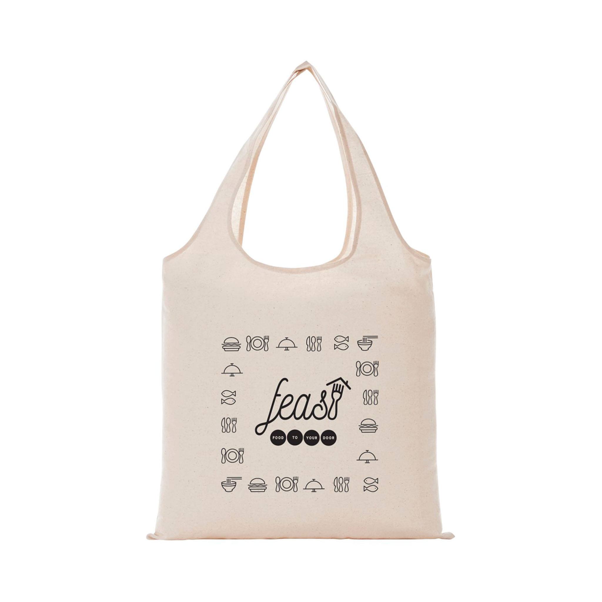 5 Oz. All-Purpose Cotton Canvas Tote  Imprinted with Logo (Q572322)