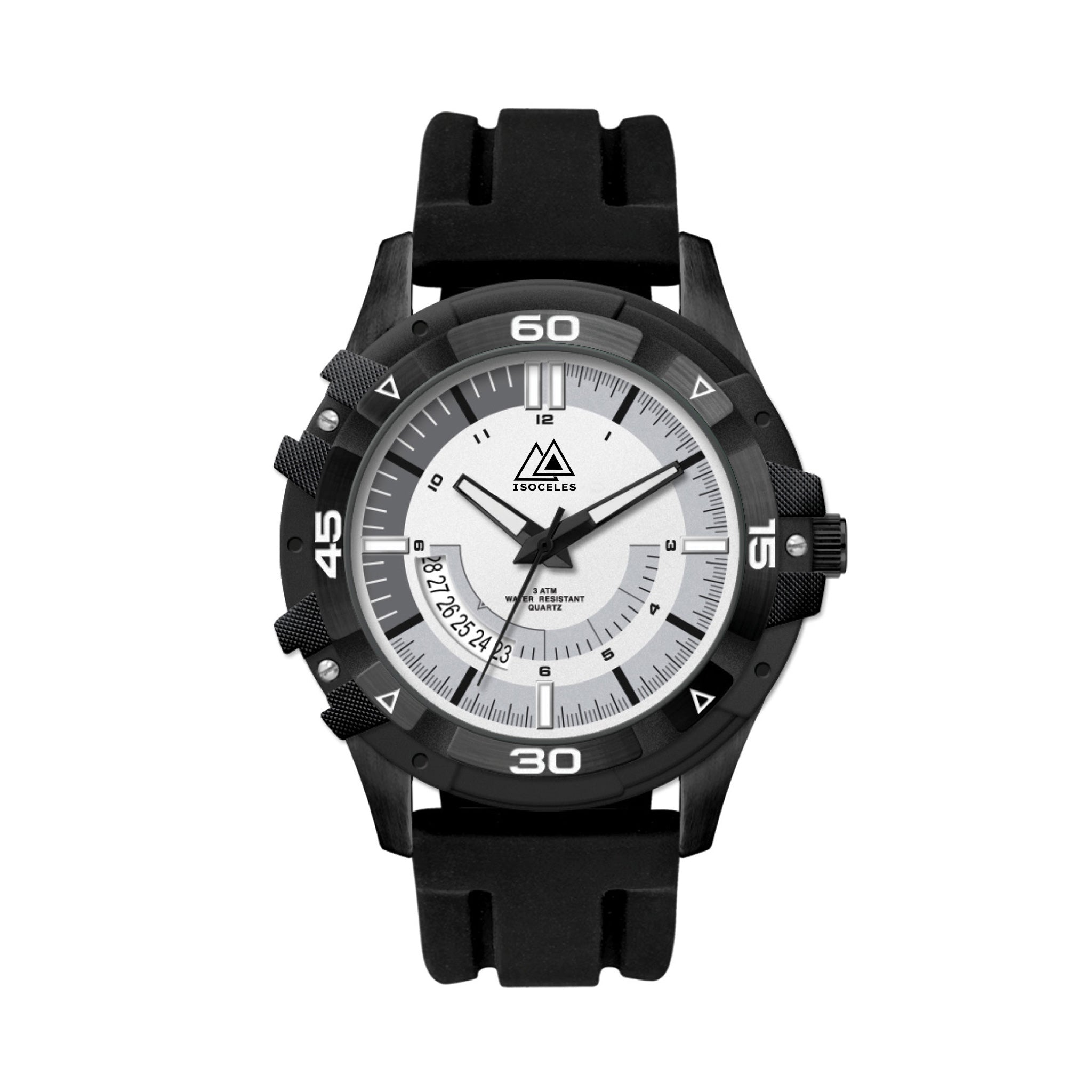 45mm Unisex Watch - Alloy  Imprinted with Logo (Q573222)