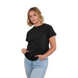 Women's American Giant Crew Neck Short Sleeve T-Shirt (Q575432)