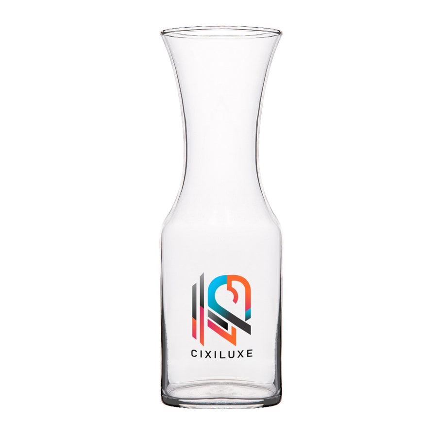 34 Oz. Full Color Clear Glass Carafe (Q576122)