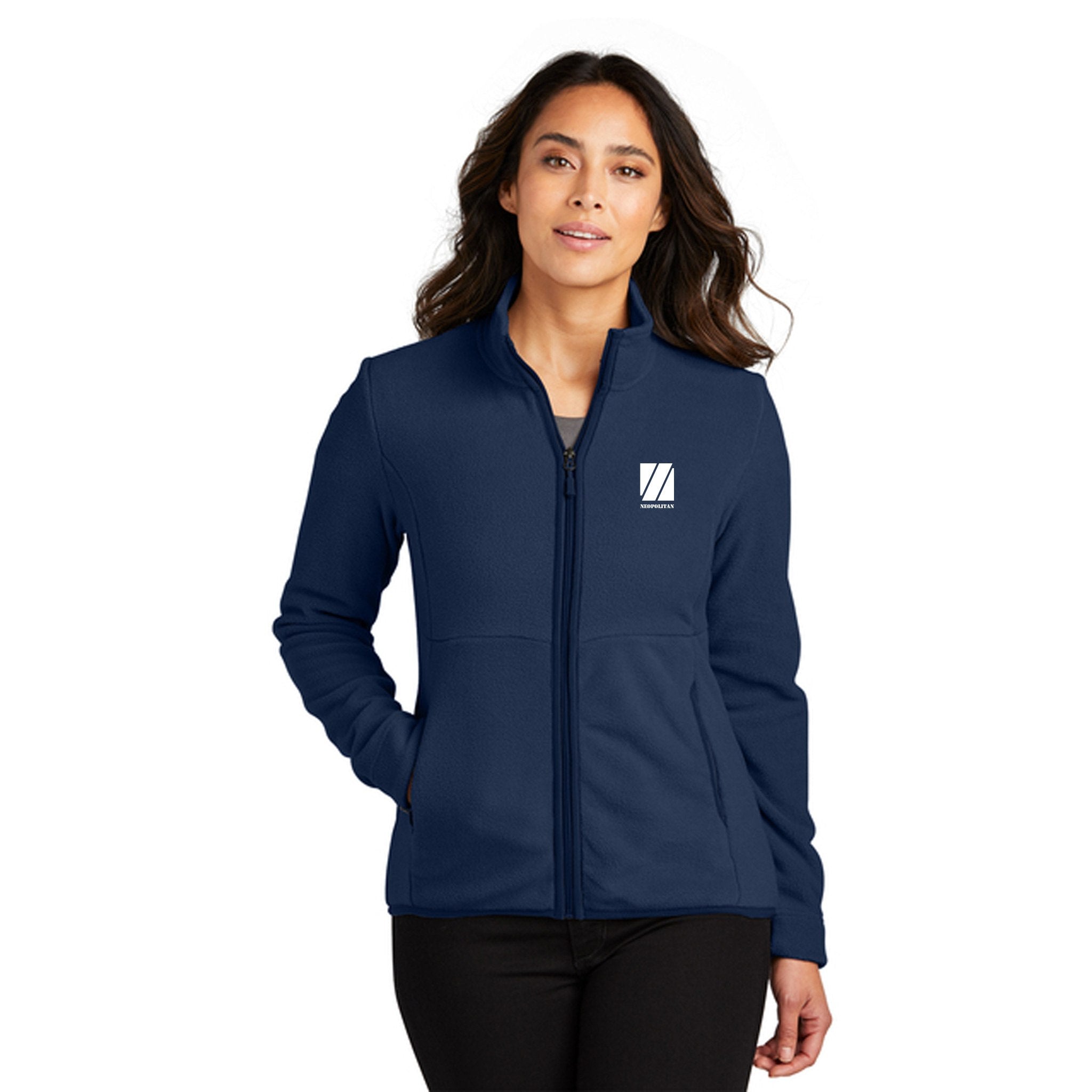 Port Authority® Women's Connection Fleece Jacket  Imprinted with Logo (Q579122)