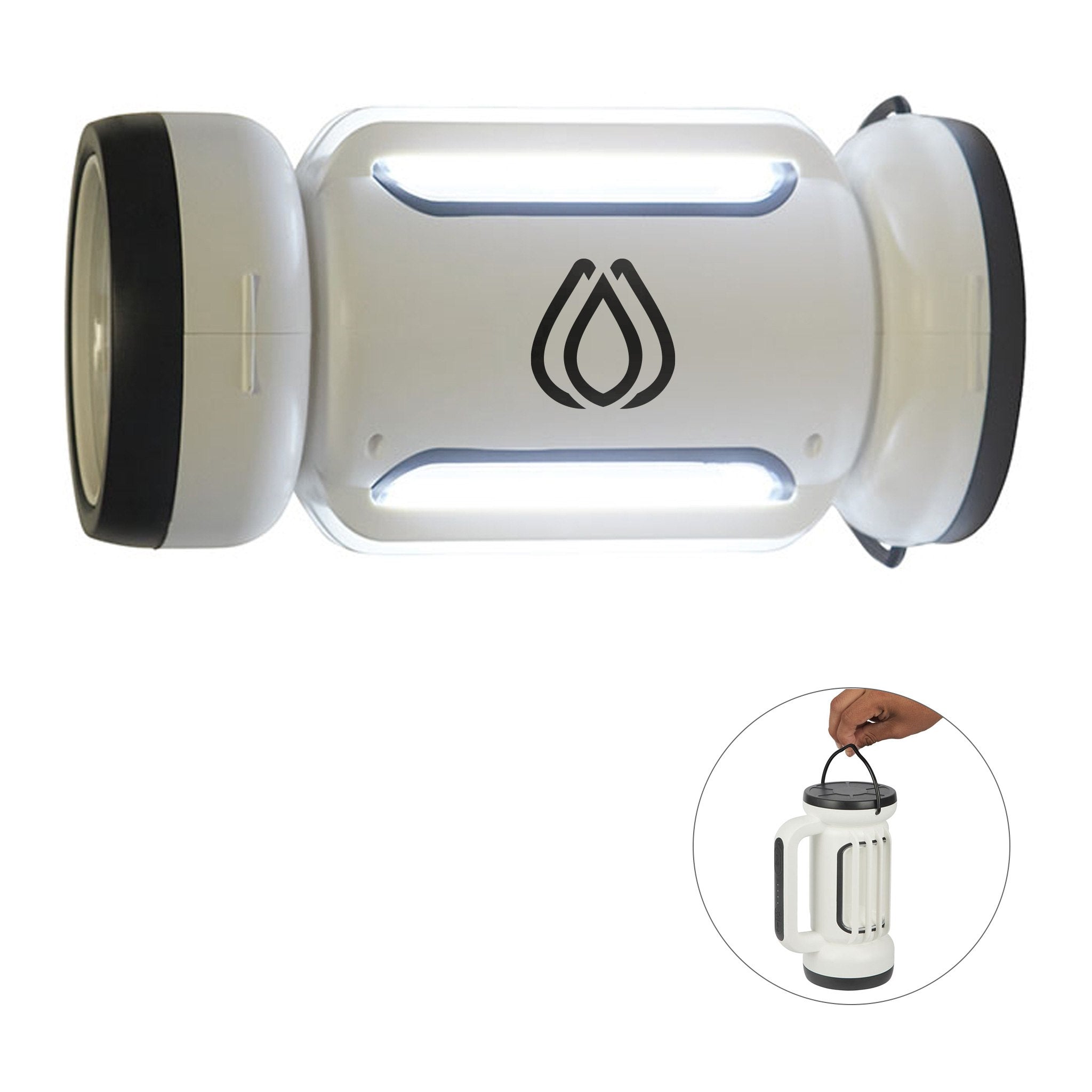 Lux Rechargeable COB Lantern  Imprinted with Logo (Q583022)