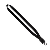 3/4" Smooth Nylon Lanyard with Snap-Buckle Release & O-Ring (Q58337)