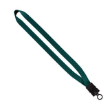 3/4" Smooth Nylon Lanyard with Snap-Buckle Release & O-Ring (Q58337)