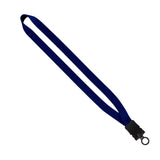 3/4" Smooth Nylon Lanyard with Snap-Buckle Release & O-Ring (Q58337)