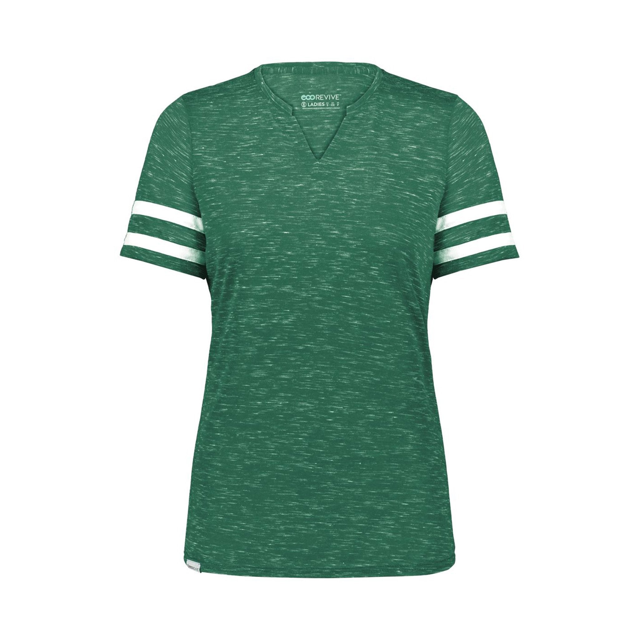 Holloway Eco Revive™ Women's Monterey V-Neck T-Shirt  Imprinted with Logo (Q585222)