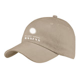 6-Panel Unstructured Front Runner Cap  Imprinted with Logo (Q586311)