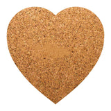 Heart Shaped Cork Coasters (Q586611)