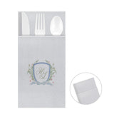 Almost Linen™ White Pocket Napkin - Full Color (Q587622)