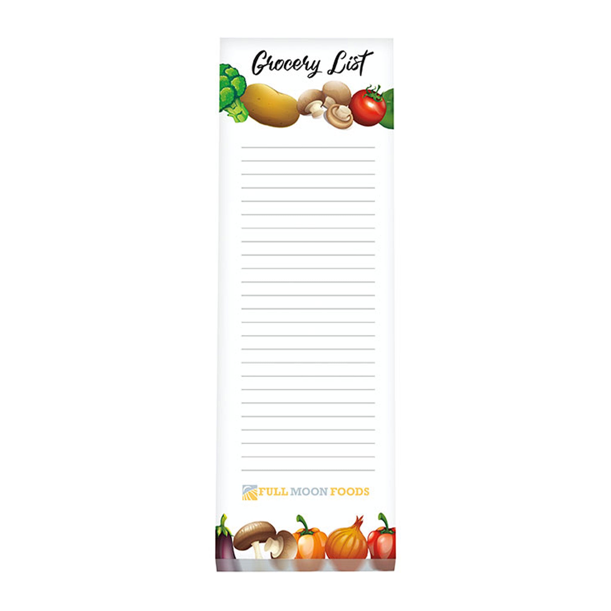 Souvenir® 3" x 9" Scratch Pad 50 Sheet With Magnet (Q590122)