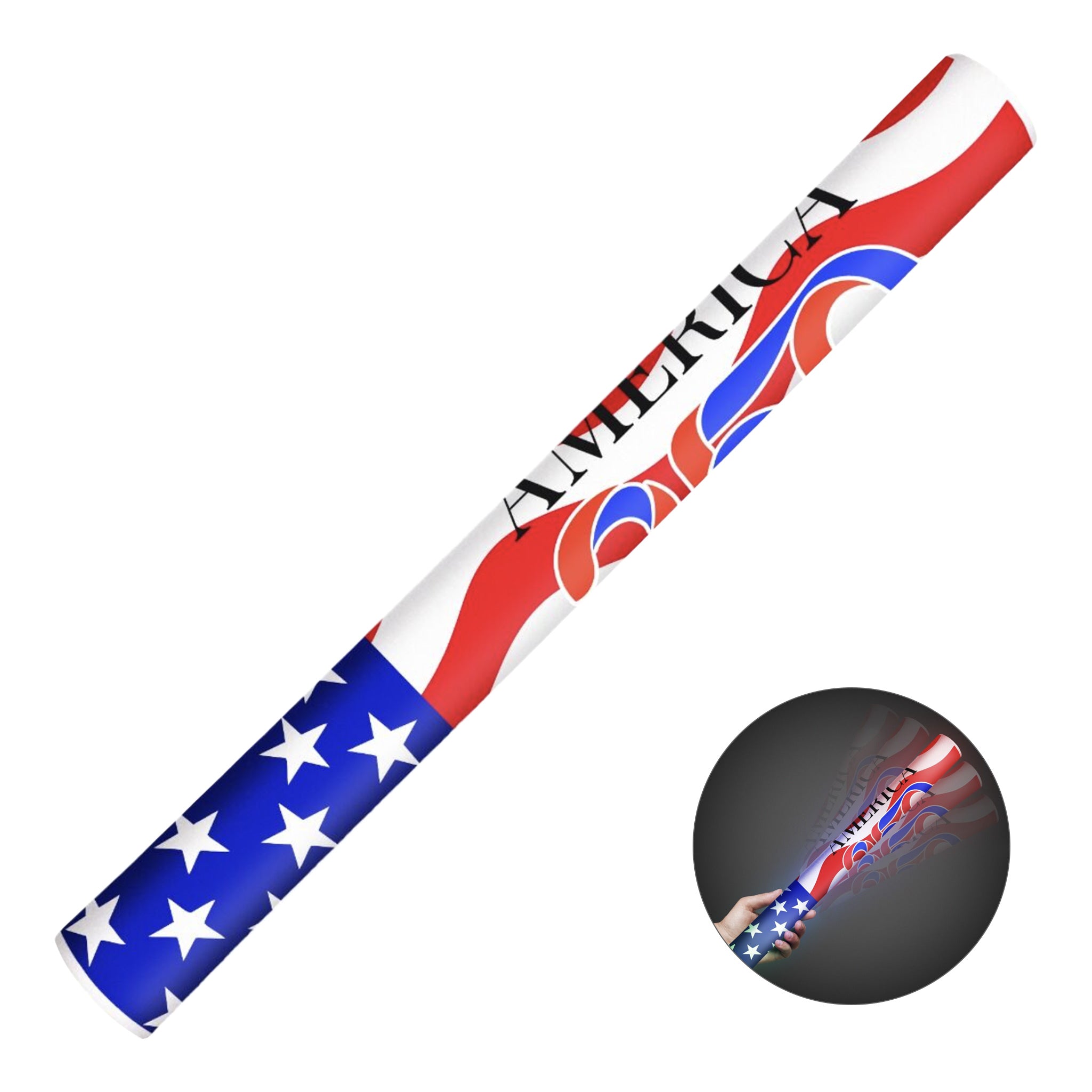 USA 250th Anniversary LED Foam Lumiton (Q590532)