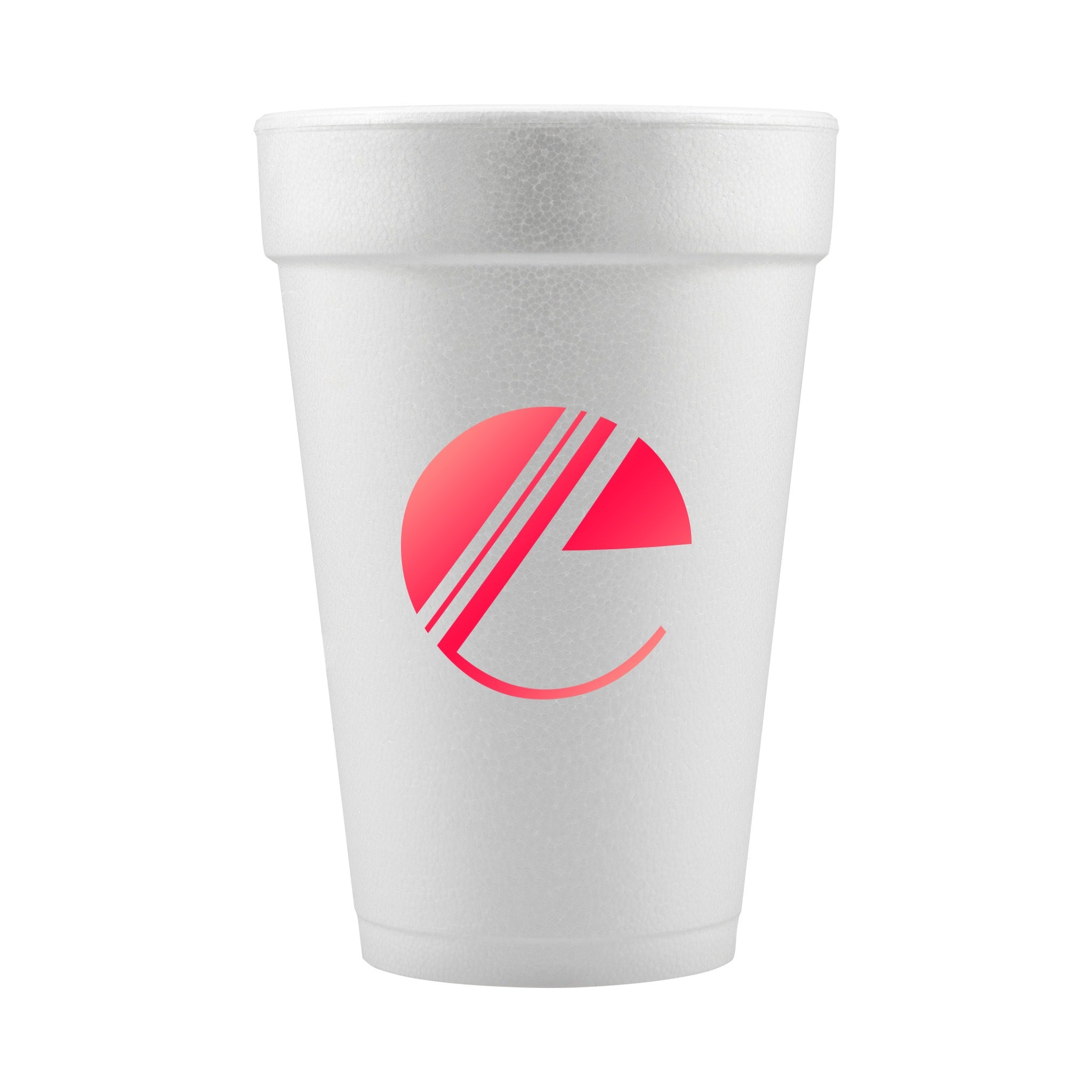 16 Oz. Foam Cup  Imprinted with Logo (Q591222)